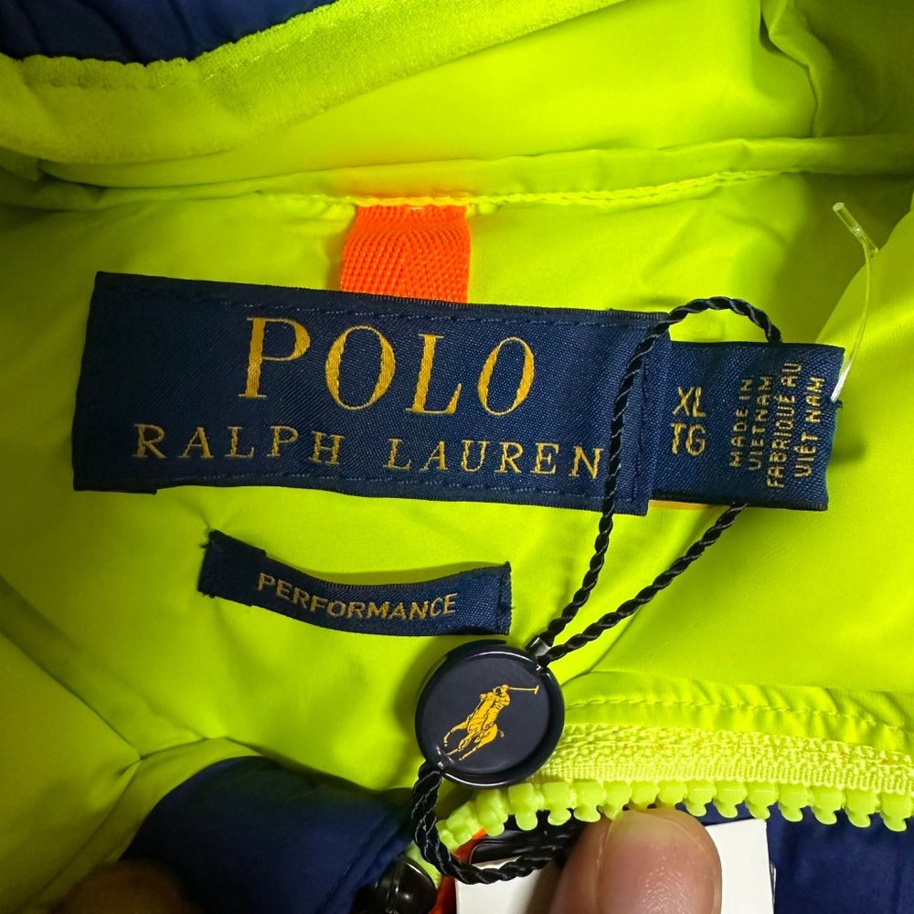 Polo Ralph Lauren Mens Multicolor Performance Classic Hooded Puffer Jacket Sz XL - Picture 4 of 6